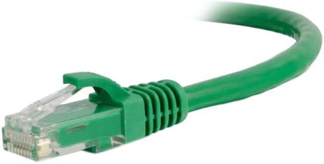 Alt view image 2 of 4 - C2G 03991 Cat6 Cable - Snagless Unshielded Ethernet Network Patch Cable, Green (6 Feet, 1.82 Meters)