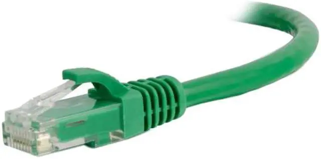 Alt view image 2 of 4 - C2G 03992 Cat6 Cable - Snagless Unshielded Ethernet Network Patch Cable, Green (8 Feet, 2.43 Meters)