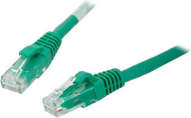 Main image of C2G 03996 Cat6 Cable - Snagless Unshielded Ethernet Network Patch Cable, Green (20 Feet, 6.09 Meters)