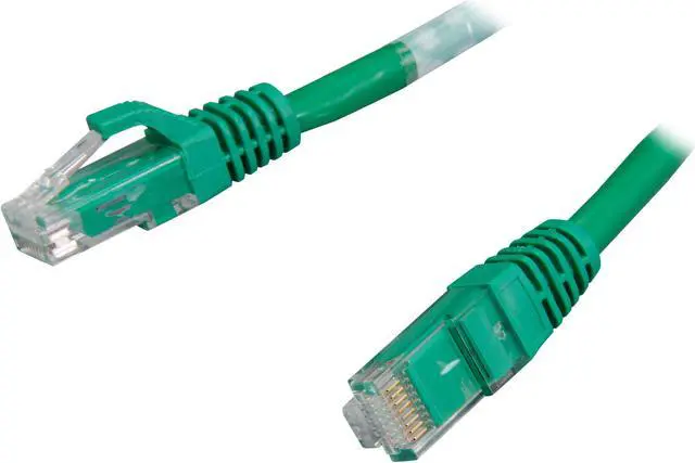 Main image of C2G 03997 Cat6 Cable - Snagless Unshielded Ethernet Network Patch Cable, Green (30 Feet, 9.14 Meters)