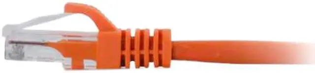 Alt view image 4 of 4 - C2G 04016 Cat6 Cable - Snagless Unshielded Ethernet Network Patch Cable, Orange (2 Feet, 0.60 Meters)