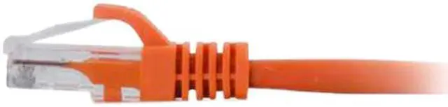 Alt view image 4 of 4 - C2G 04019 Cat6 Cable - Snagless Unshielded Ethernet Network Patch Cable, Orange (8 Feet, 2.43 Meters)