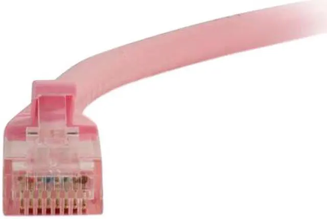 Alt view image 3 of 4 - C2G 04049 Cat6 Cable - Snagless Unshielded Ethernet Network Patch Cable, Pink (7 Feet, 2.13 Meters)