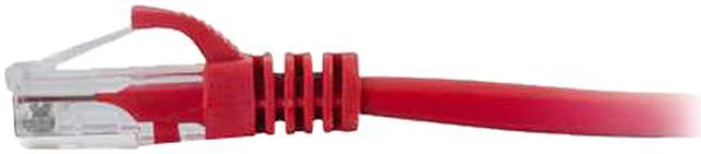 Alt view image 4 of 4 - C2G 04006 Cat6 Cable - Snagless Unshielded Ethernet Network Patch Cable, Red (30 Feet, 9.14 Meters)