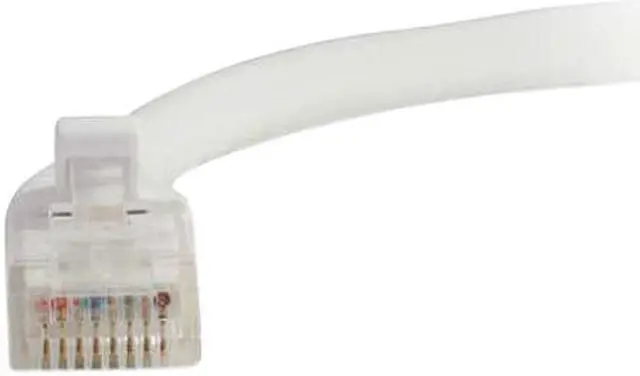 Alt view image 3 of 4 - C2G 04037 Cat6 Cable - Snagless Unshielded Ethernet Network Patch Cable, White (8 Feet, 2.43 Meters)