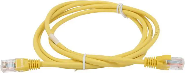 Alt view image 2 of 3 - C2G 00432 6 ft. Cat 5E Yellow 350 MHz Snagless Patch Cable