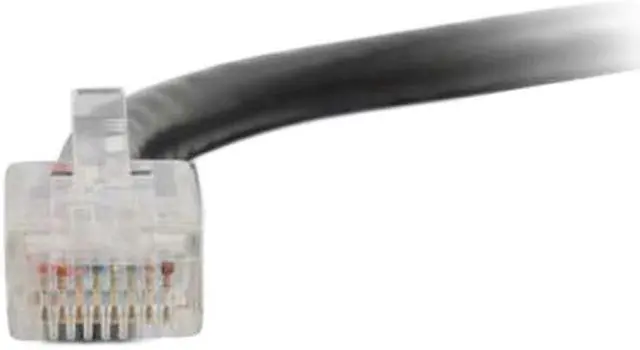 Alt view image 3 of 3 - C2G 04112 Cat6 Cable - Non-Booted Unshielded Ethernet Network Patch Cable, Black (7 Feet, 2.13 Meters)