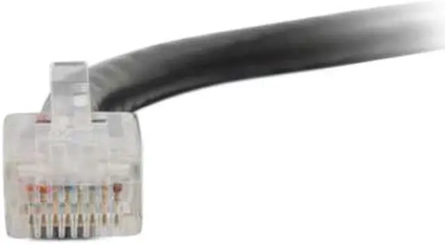 Alt view image 3 of 4 - C2G 04115 Cat6 Cable - Non-Booted Unshielded Ethernet Network Patch Cable, Black (10 Feet, 3.04 Meters)