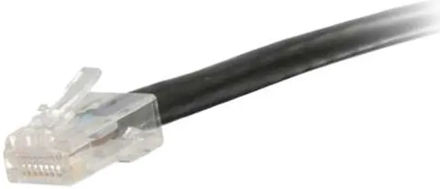 Alt view image 2 of 4 - C2G 04118 Cat6 Cable - Non-Booted Unshielded Ethernet Network Patch Cable, Black (15 Feet, 4.57 Meters)