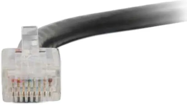 Alt view image 3 of 4 - C2G 04118 Cat6 Cable - Non-Booted Unshielded Ethernet Network Patch Cable, Black (15 Feet, 4.57 Meters)