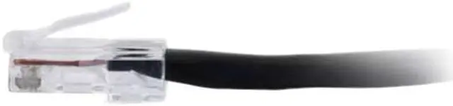 Alt view image 4 of 4 - C2G 04118 Cat6 Cable - Non-Booted Unshielded Ethernet Network Patch Cable, Black (15 Feet, 4.57 Meters)