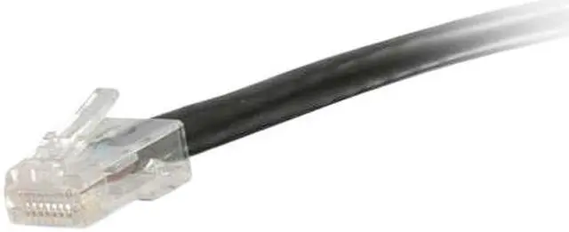 Alt view image 2 of 4 - C2G 04120 Cat6 Cable - Non-Booted Unshielded Ethernet Network Patch Cable, Black (25 Feet, 7.62 Meters)