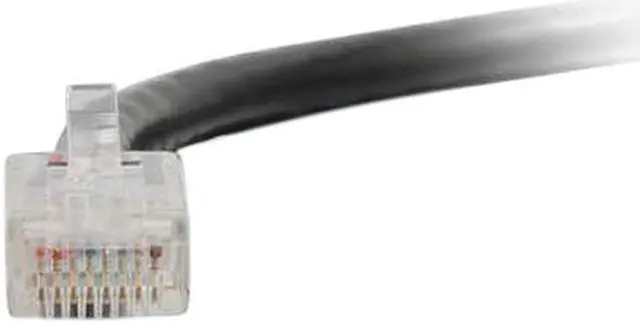 Alt view image 3 of 4 - C2G 04120 Cat6 Cable - Non-Booted Unshielded Ethernet Network Patch Cable, Black (25 Feet, 7.62 Meters)