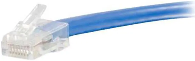 Alt view image 2 of 4 - C2G 04085 Cat6 Cable - Non-Booted Unshielded Ethernet Network Patch Cable, Blue (1 Foot, 0.30 Meters)