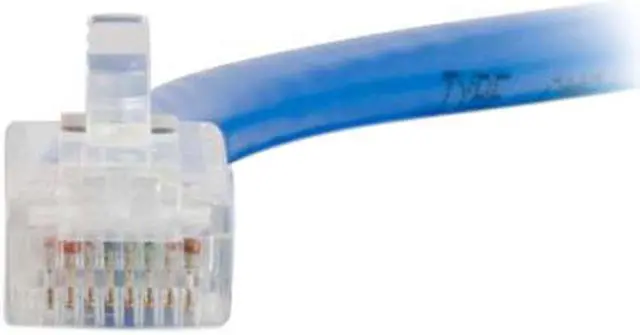Alt view image 3 of 4 - C2G 04085 Cat6 Cable - Non-Booted Unshielded Ethernet Network Patch Cable, Blue (1 Foot, 0.30 Meters)