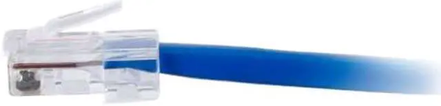 Alt view image 4 of 4 - C2G 04085 Cat6 Cable - Non-Booted Unshielded Ethernet Network Patch Cable, Blue (1 Foot, 0.30 Meters)