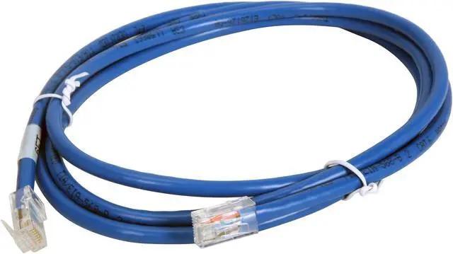 Alt view image 2 of 3 - C2G 04090 Cat6 Cable - Non-Booted Unshielded Ethernet Network Patch Cable, Blue (6 Feet, 1.82 Meters)