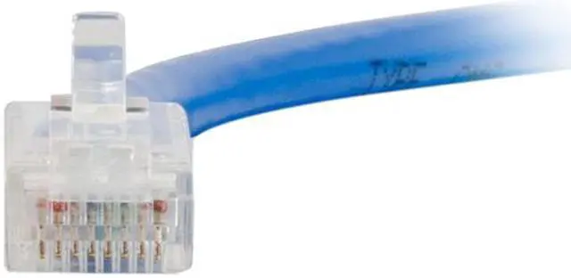 Alt view image 2 of 4 - C2G 04094 Cat6 Cable - Non-Booted Unshielded Ethernet Network Patch Cable, Blue (10 Feet, 3.04 Meters)