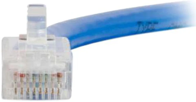 Alt view image 2 of 3 - C2G 04096 Cat6 Cable - Non-Booted Unshielded Ethernet Network Patch Cable, Blue (14 Feet, 4.26 Meters)