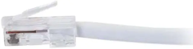 Alt view image 2 of 2 - C2G 04232 Cat6 Cable - Non-Booted Unshielded Ethernet Network Patch Cable, White (1 Foot, 0.30 Meters)