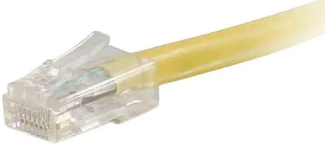 Alt view image 3 of 4 - C2G 04171 Cat6 Cable - Non-Booted Unshielded Ethernet Network Patch Cable, Yellow (3 Feet, 0.91 Meters)