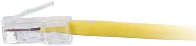 Alt view image 4 of 4 - C2G 04171 Cat6 Cable - Non-Booted Unshielded Ethernet Network Patch Cable, Yellow (3 Feet, 0.91 Meters)