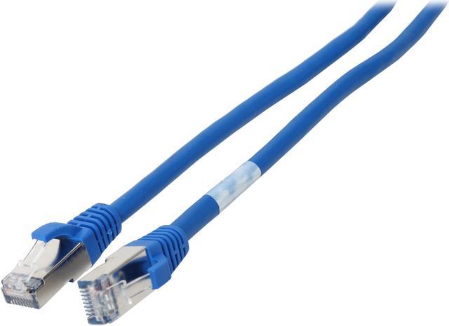 10ft Cat6 Snagless Shielded Ethernet Patch Cable, Blue 