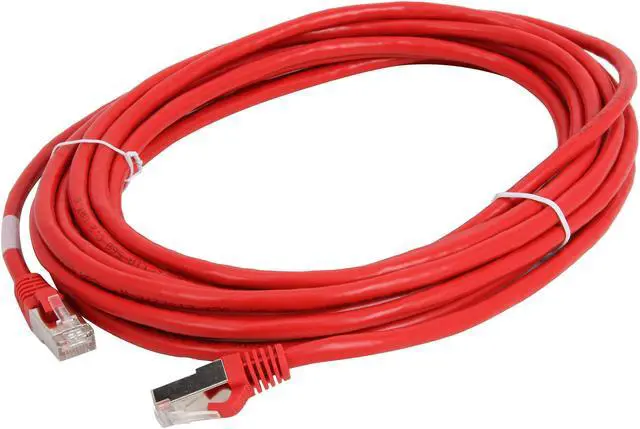 Alt view image 2 of 3 - C2G 00855 20 ft. Cat 6 Red Cat6 Snagless Shielded (STP) Network Patch Cable - Red