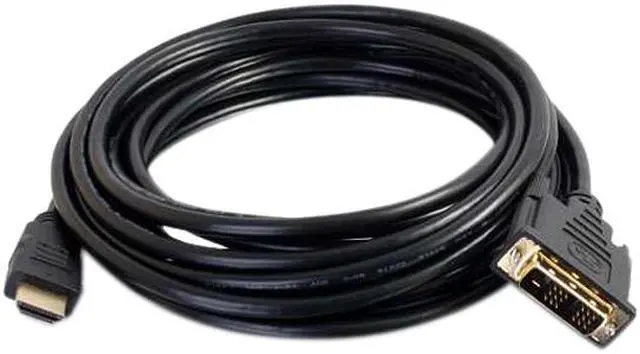 Alt view image 4 of 4 - C2G 42518 HDMI to DVI-D Digital Video Cable, Black (16.4 Feet, 5 Meters)