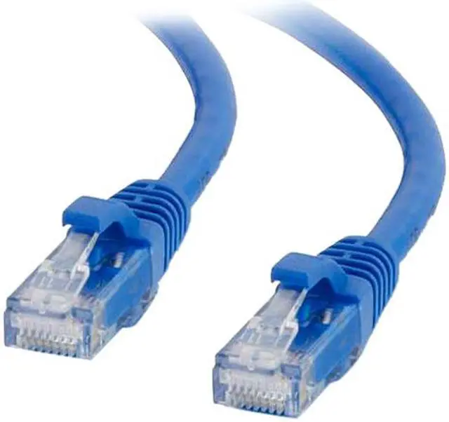 Main image of C2G 00695 Cat6a Cable - Snagless Unshielded Ethernet Network Patch Cable, Blue (7 Feet, 2.13 Meters)