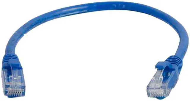 Alt view image 2 of 4 - C2G 00695 Cat6a Cable - Snagless Unshielded Ethernet Network Patch Cable, Blue (7 Feet, 2.13 Meters)