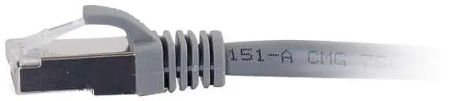 Alt view image 4 of 4 - C2G 00776 Cat6 Cable - Snagless Shielded Ethernet Network Patch Cable, Gray (3 Feet, 0.91 Meters)