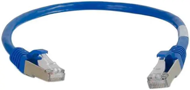Alt view image 2 of 4 - C2G 00795 Cat6 Cable - Snagless Shielded Ethernet Network Patch Cable, Blue (5 Feet, 1.52 Meters)