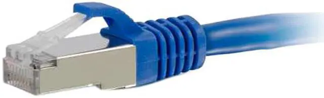 Alt view image 3 of 4 - C2G 00795 Cat6 Cable - Snagless Shielded Ethernet Network Patch Cable, Blue (5 Feet, 1.52 Meters)