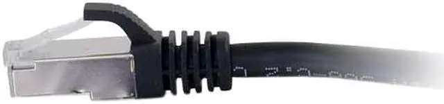 Alt view image 3 of 3 - C2G 00814 Cat6 Cable - Snagless Shielded Ethernet Network Patch Cable, Black (7 Feet, 2.13 Meters)