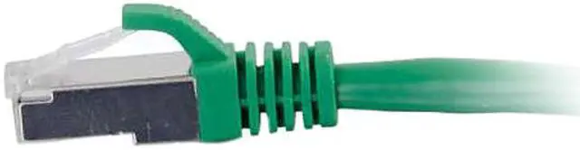Alt view image 4 of 4 - C2G 00831 Cat6 Cable - Snagless Shielded Ethernet Network Patch Cable, Green (7 Feet, 2.13 Meters)