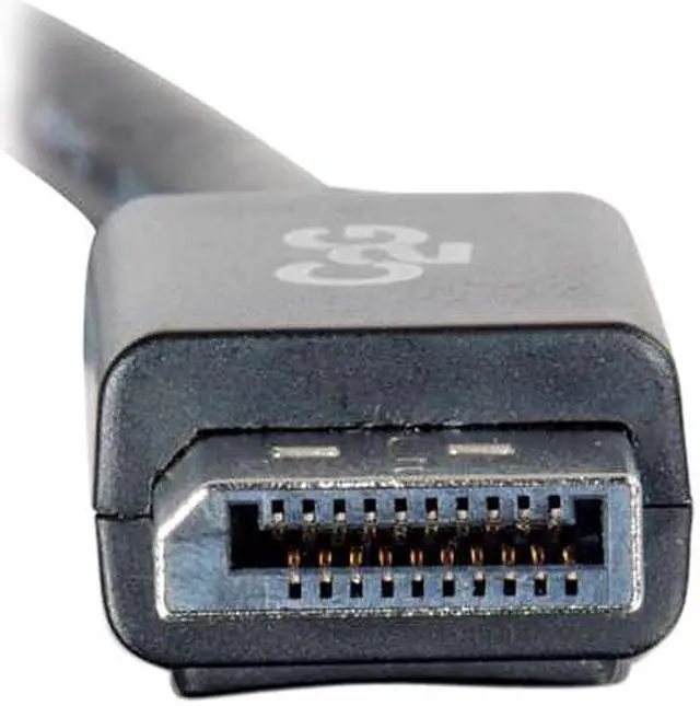 Alt view image 4 of 5 - C2G 54401 Displayport Cable with Latches M/M, 8K UHD Compatible - Digital Audio Video, Black (6 Feet, 1.82 Meters)