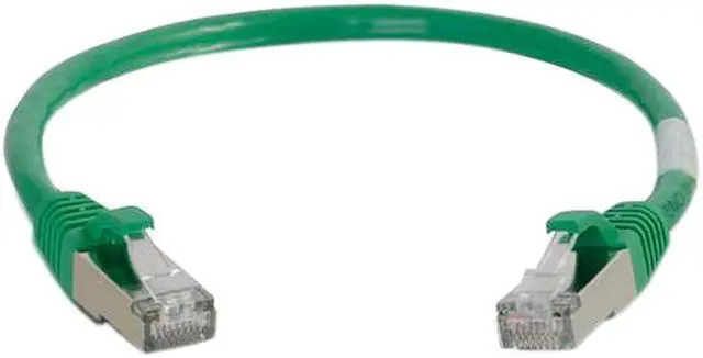 Alt view image 4 of 4 - C2G 00826 Cat6 Cable - Snagless Shielded Ethernet Network Patch Cable, Green (2 Feet, 0.60 Meters)