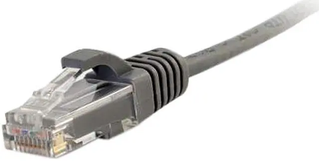 Alt view image 2 of 4 - C2G 01093 7 ft. Cat 6 Gray SNAGLESS UNSHIELDED (UTP) SLIM NETWORK PATCH CABLE