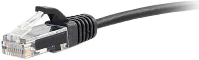 Alt view image 2 of 3 - C2G 01097 Cat6 Cable - Snagless Unshielded Slim Ethernet Network Patch Cable, Black (6 Inches)