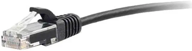 Alt view image 2 of 3 - C2G 01109 Cat6 Slim Cable - Snagless Unshielded Ethernet Network Patch Cable, Black (10 Feet, 3.04 Meters)