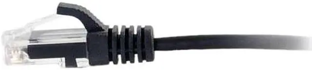 Alt view image 3 of 3 - C2G 01109 Cat6 Slim Cable - Snagless Unshielded Ethernet Network Patch Cable, Black (10 Feet, 3.04 Meters)