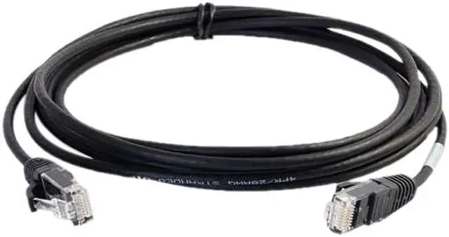 Main image of C2G 01109 Cat6 Slim Cable - Snagless Unshielded Ethernet Network Patch Cable, Black (10 Feet, 3.04 Meters)