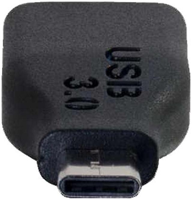 Alt view image 3 of 6 - C2G 28868 USB 3.0 (USB 3.1 Gen 1) USB-C to USB-A Adapter Male/Female Thunderbolt 3, Tablet, Chromebook Pixel, Samsung Galaxy TabPro S, LG G6, MacBook