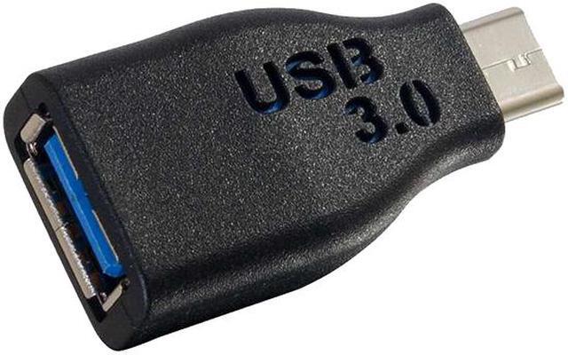 Alt view image 5 of 6 - C2G 28868 USB 3.0 (USB 3.1 Gen 1) USB-C to USB-A Adapter Male/Female Thunderbolt 3, Tablet, Chromebook Pixel, Samsung Galaxy TabPro S, LG G6, MacBook