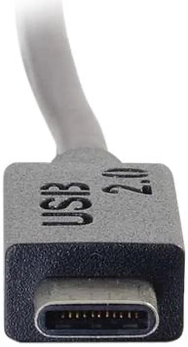 Alt view image 7 of 8 - C2G 28871 USB 2.0 USB-C to USB-A Cable, Male to Male (6 Feet) Thunderbolt 3, Tablet, Chromebook Pixel, Samsung Galaxy TabPro S, LG G6, Macbook