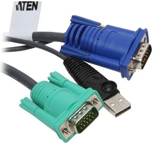 Main image of ATEN 4 ft. USB Intelligent KVM Cable 2L5201U