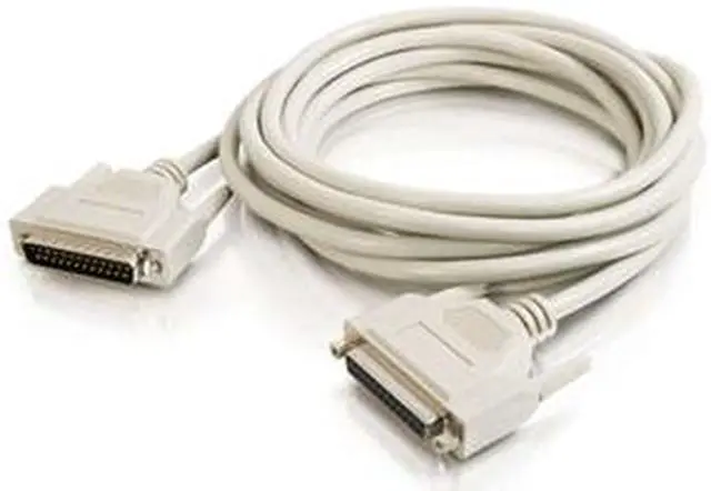 Main image of C2G 02661 DB25 M/F Serial RS232 Extension Cable, Beige (35 Feet, 10.66 Meters)