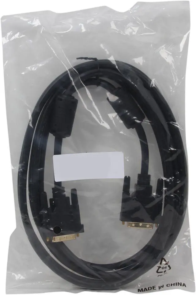 Alt view image 3 of 3 - Nippon Labs DVI10DD 10 ft. DVI-D Male to Male Cable with Digital Dual-link, Black