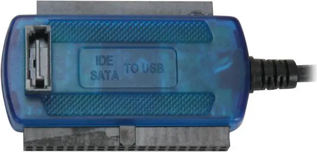 Alt view image 2 of 7 - Nippon Labs USB 2.0 to IDE/SATA HDD Adapter w/ Power Model USB-SATA